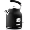 Westinghouse Waterkoker Retro Collections - 2200 W - Liquorice Black - 1.7 Liter - WKWKH148BK -Goedkope Keuken Benodigdheden 1 15