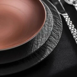 Villeroy & Boch Pizzabord Manufacture Rock - Zwart - ø 31.5 Cm -Goedkope Keuken Benodigdheden 1042392590 on usp d 1