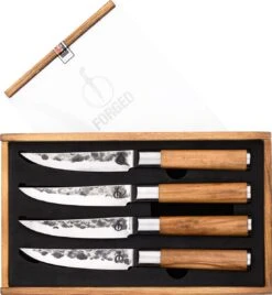 Forged Steakmessen Olive - 4 Stuks 4 Forged Steakmessen Olive - 4 Stuks -Goedkope Keuken Benodigdheden 1104x1200 1
