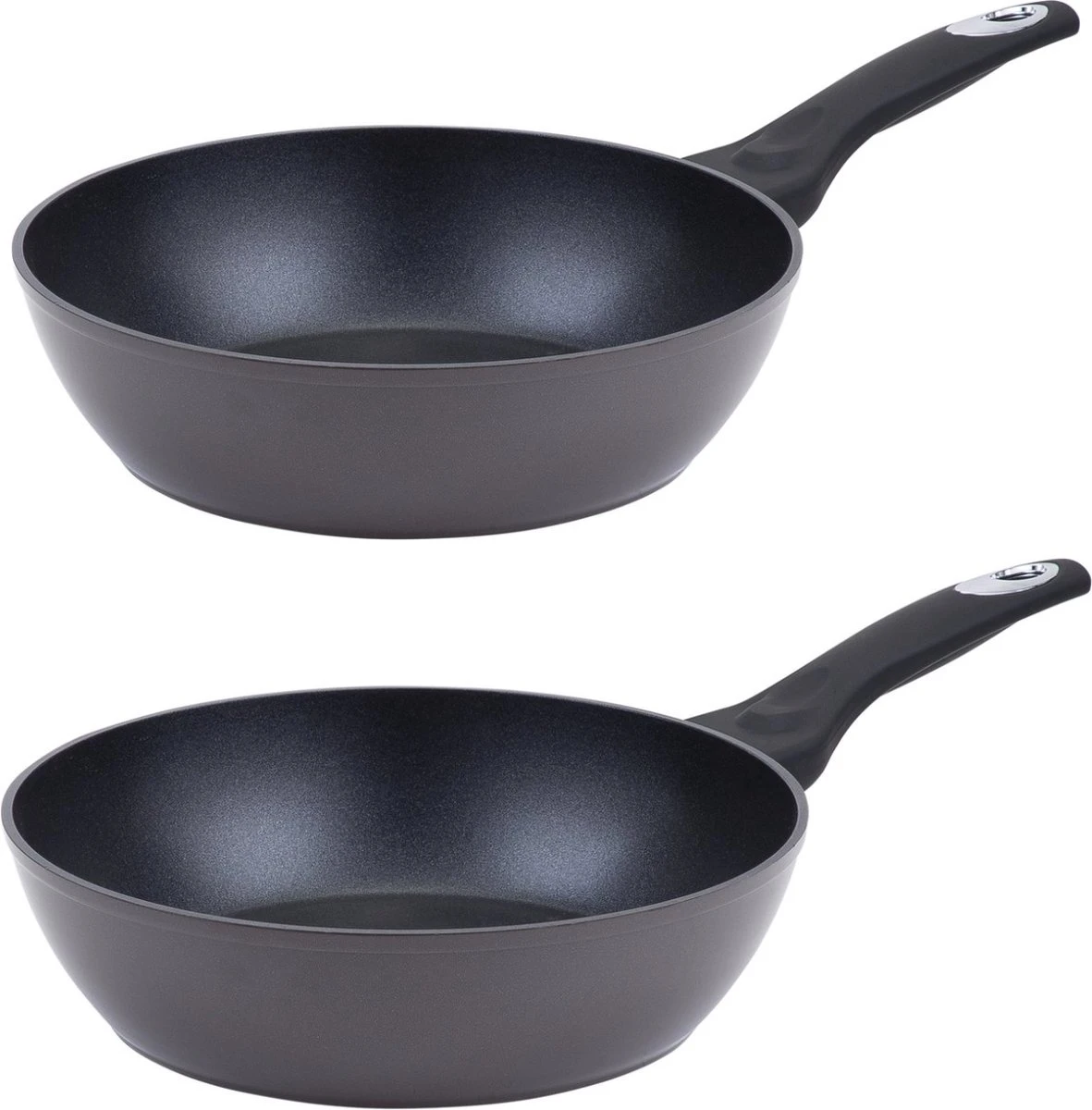 Resto Kitchenware Koekenpannenset Pavo ø 26 + 28 cm - Inductie en alle andere warmtebronnen Resto Kitchenware Koekenpannenset Pavo ø 26 + 28 Cm - Inductie En Alle Andere Warmtebronnen -Goedkope Keuken Benodigdheden