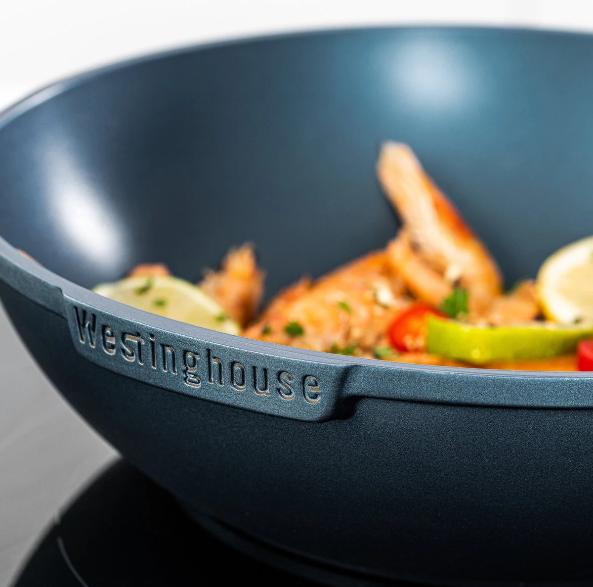 Westinghouse Pannenset Performance - Blauw - 8 pannen - Complete pannenset - Inductie en alle andere warmtebronnen Westinghouse Pannenset Performance - Blauw - 8 Pannen - Complete Pannenset - Inductie En Alle Andere Warmtebronnen -Goedkope Keuken Benodigdheden