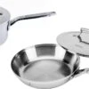 Saveur Selects Pannenset Voyage Series (Koekenpan ø 25 Cm + Steelpan ø 20 Cm) - TriPly RVS - Inductie En Alle Andere Warmtebronnen -Goedkope Keuken Benodigdheden 1200x629
