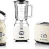Westinghouse Retro Waterkoker + Broodrooster 2 Sleuven + Blender - Wit -Goedkope Keuken Benodigdheden 1200x734 1
