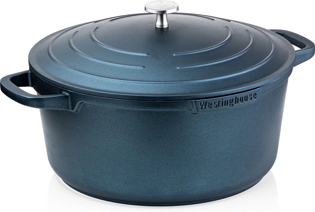 Westinghouse Pannenset Performance (Braadpan + Hapjespan) ø 28 cm - Blauw - Inductie en alle andere warmtebronnen Westinghouse Pannenset Performance (Braadpan + Hapjespan) ø 28 Cm - Blauw - Inductie En Alle Andere Warmtebronnen -Goedkope Keuken Benodigdheden