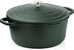 Westinghouse Pannenset Performance (Braadpan + Hapjespan) ø 28 Cm - Groen - Inductie En Alle Andere Warmtebronnen -Goedkope Keuken Benodigdheden 1200x817 1