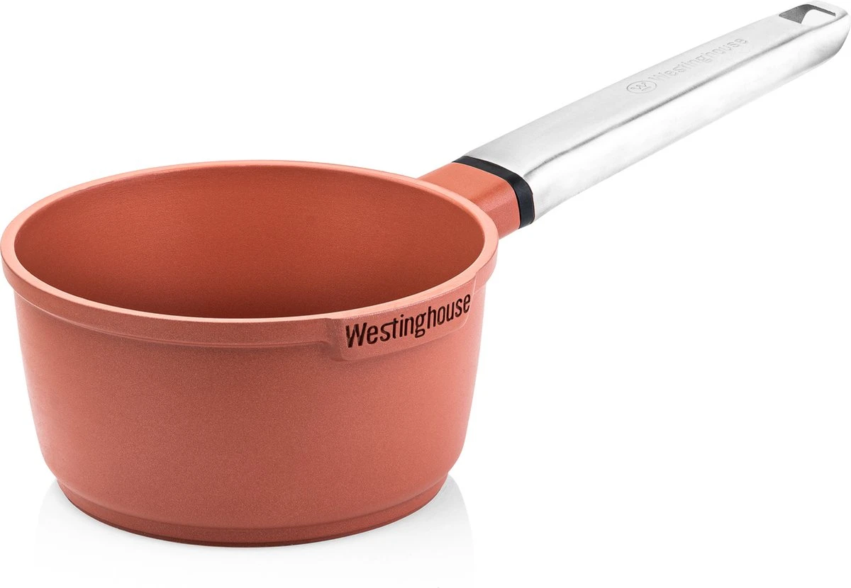 Westinghouse Pannenset Performance (Koekenpan ø 24 en 28 cm + Steelpan ø 18 cm) - Rood - Inductie en alle andere warmtebronnen Westinghouse Pannenset Performance (Koekenpan ø 24 En 28 Cm + Steelpan ø 18 Cm) - Rood - Inductie En Alle Andere Warmtebronnen -Goedkope Keuken Benodigdheden