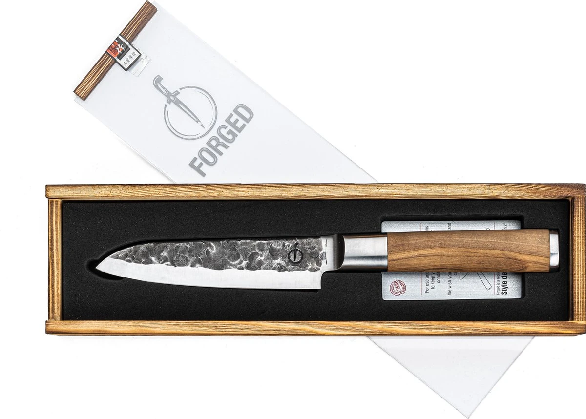 Forged Santokumes Olive 14 cm Forged Santokumes Olive 14 Cm -Goedkope Keuken Benodigdheden