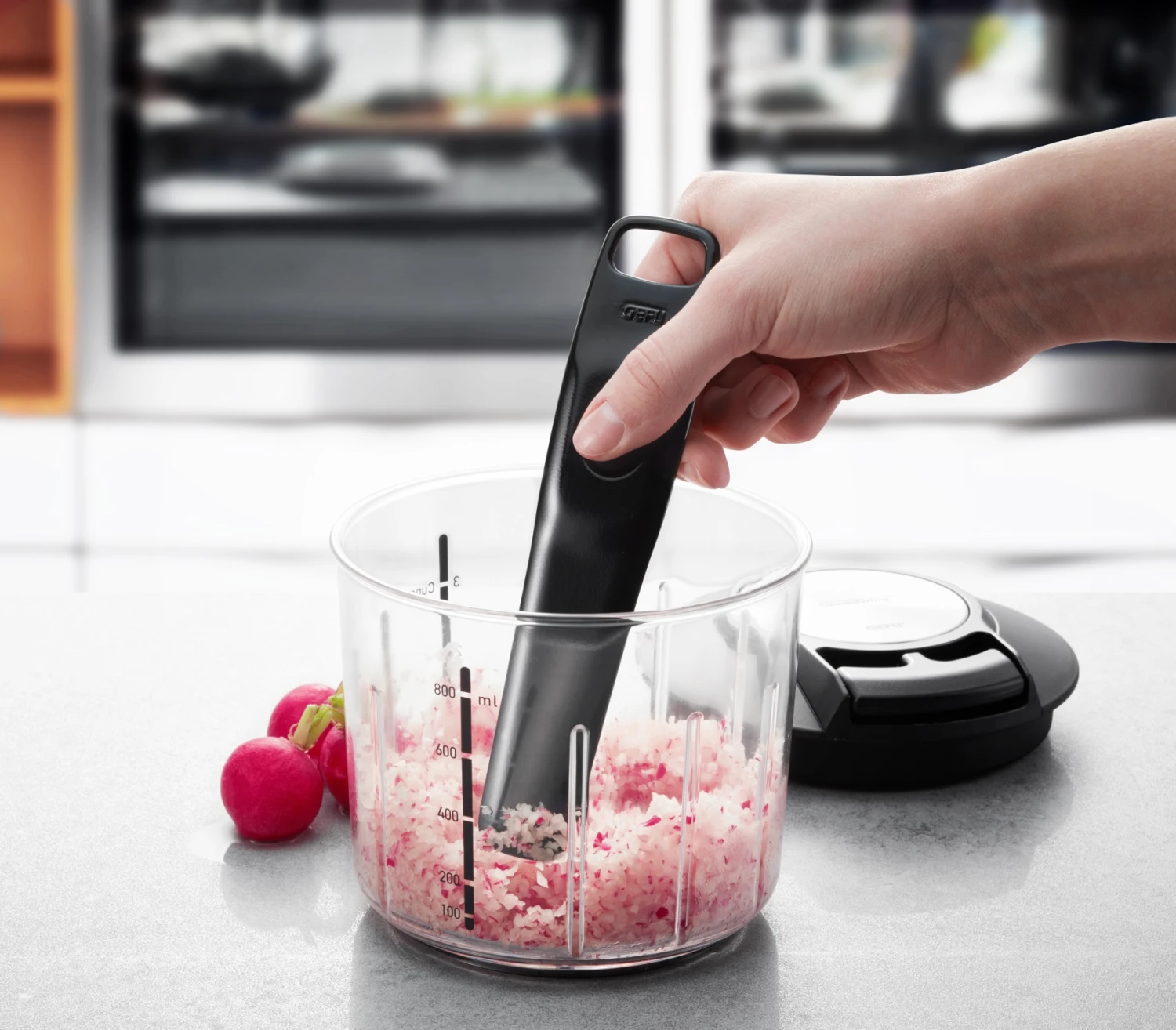 Gefu Hakmolen Speedwing - 800 ml Gefu Hakmolen Speedwing - 800 Ml -Goedkope Keuken Benodigdheden 13600 gefu multizerkleinerer speedwing 004