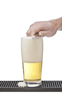 Cosy & Trendy Barmat / Dripmat - 60 X 8 Cm - Zwart -Goedkope Keuken Benodigdheden 160330