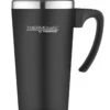 Thermos Thermosbeker Soft Touch Zwart 420 Ml -Goedkope Keuken Benodigdheden 165272