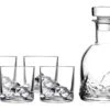 Liiton Whiskey Set Mount Everest - 5 Delige Set -Goedkope Keuken Benodigdheden 218122 whiskey carafe with glasses everest 5 pcs litton clear