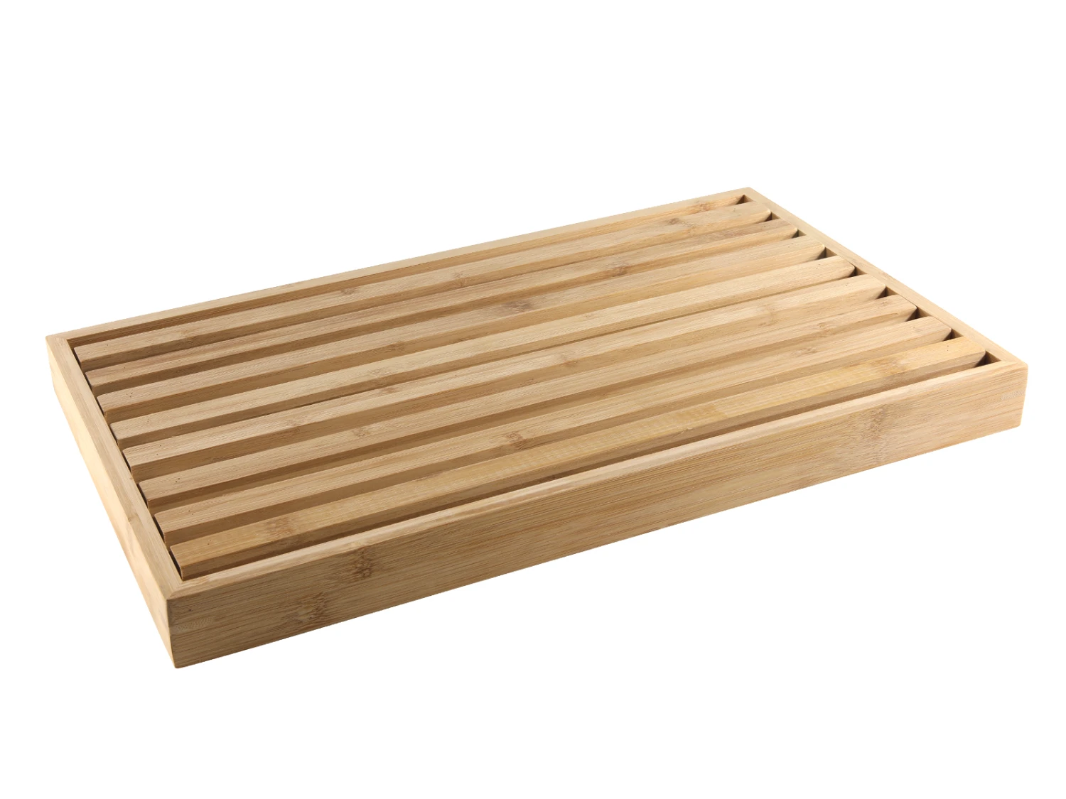 Organic Brooodsnijplank - Bamboe - 43 x 25 cm Organic Brooodsnijplank - Bamboe - 43 X 25 Cm -Goedkope Keuken Benodigdheden 24501095