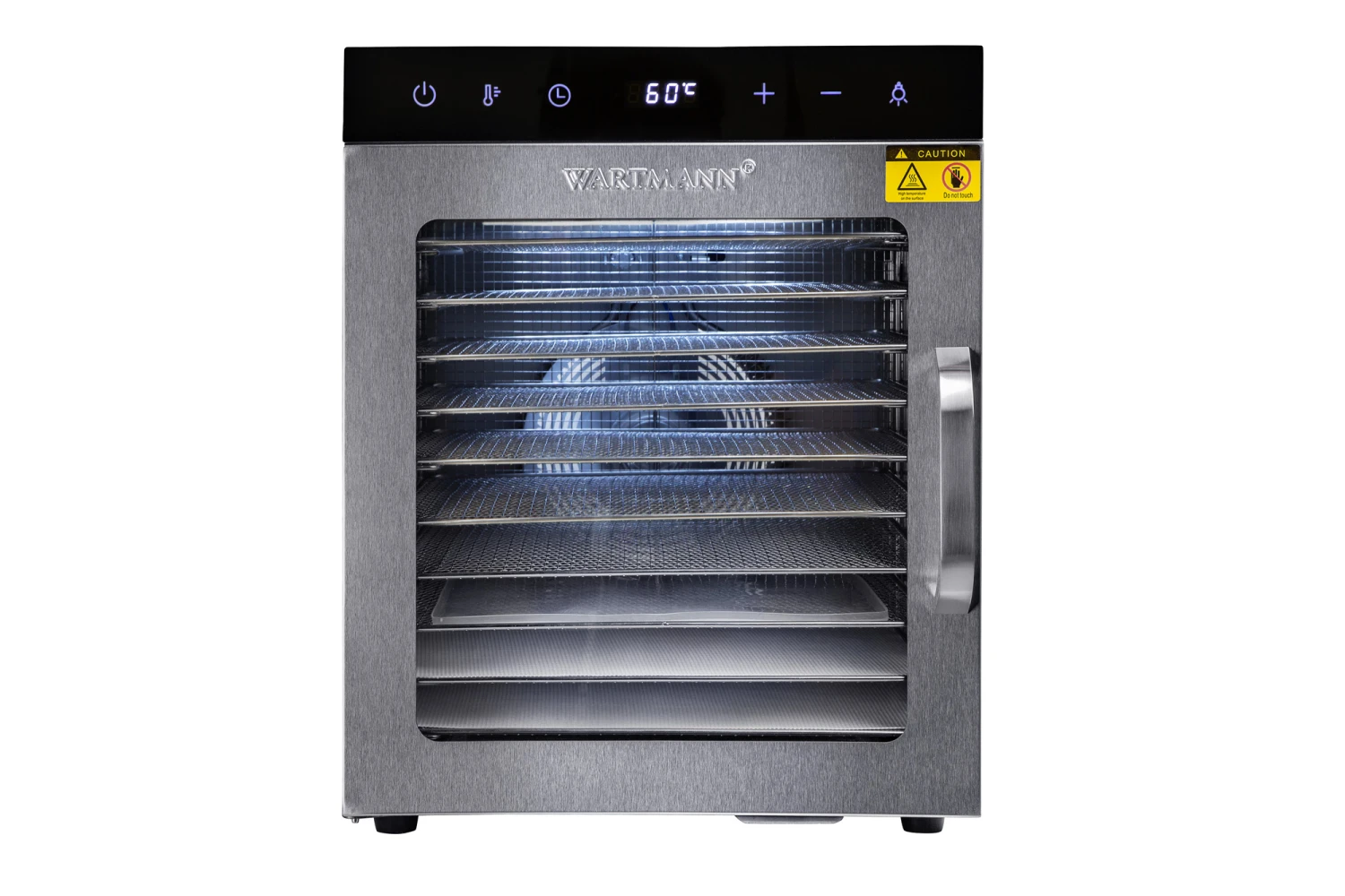 Wartmann Voedseldroger - 10 laags - zilver - WM-2110 DH Wartmann Voedseldroger - 10 Laags - Zilver - WM-2110 DH -Goedkope Keuken Benodigdheden 270180 2