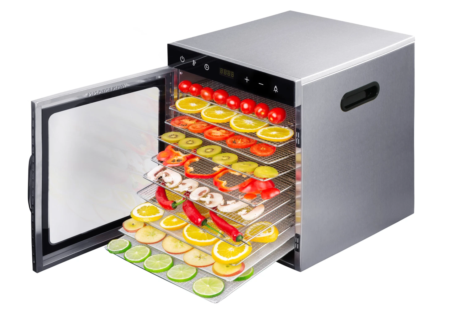 Wartmann Voedseldroger - 10 laags - zilver - WM-2110 DH Wartmann Voedseldroger - 10 Laags - Zilver - WM-2110 DH -Goedkope Keuken Benodigdheden 270180 9