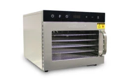 Wartmann Voedseldroger - 6 Laags - Zilver - WM-2206 DH