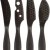 Boska Kaasmessenset Mini Monaco+ Zwart -Goedkope Keuken Benodigdheden 307088 BOSKACheeseKnifeSetMiniMonaco Black 1