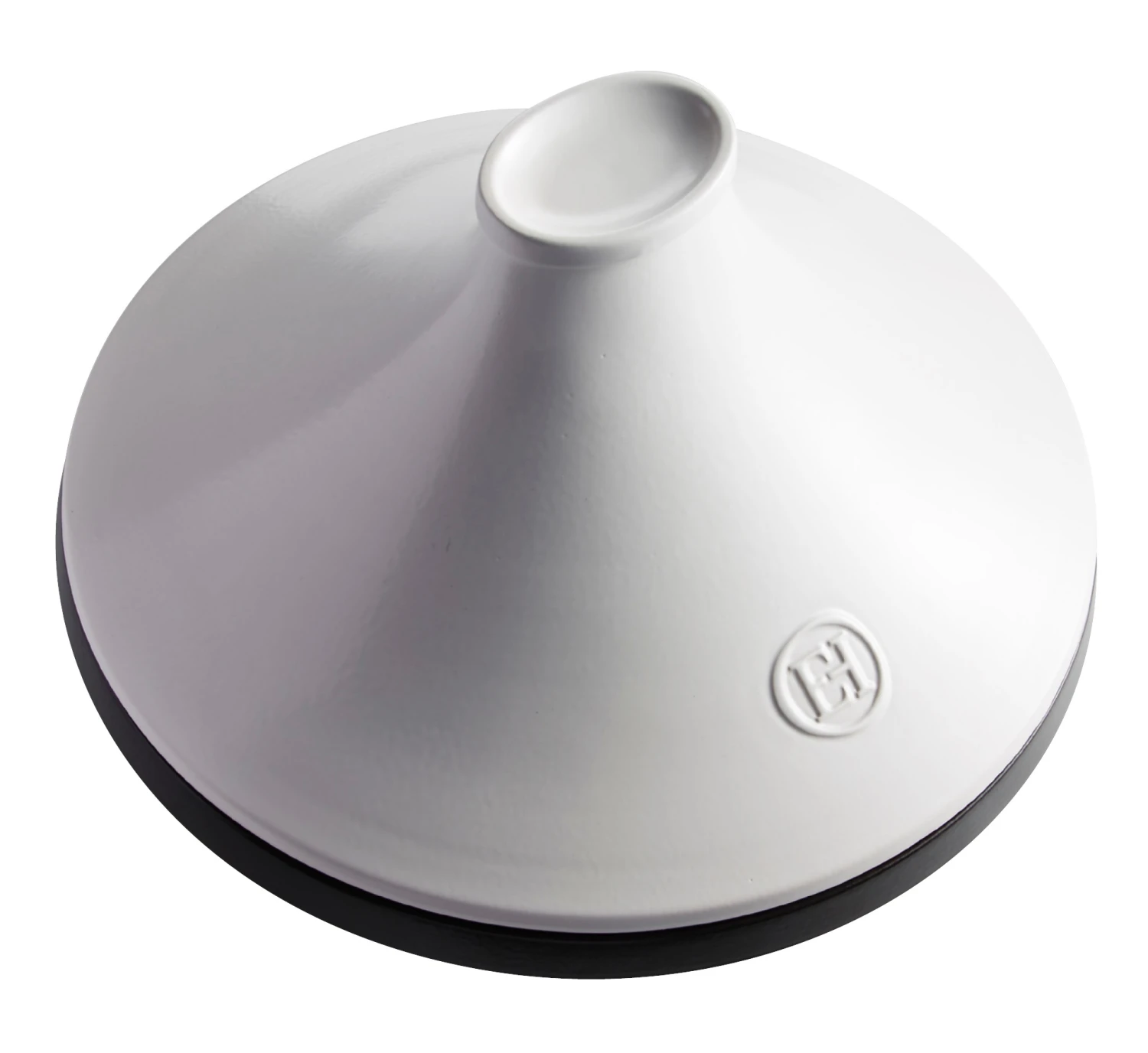 Emile Henry Tajine Delight - Zwart / Wit - Inductie - ø 33.5 cm / 4 liter Emile Henry Tajine Delight - Zwart / Wit - Inductie - ø 33.5 Cm / 4 Liter -Goedkope Keuken Benodigdheden 3289317766329 3