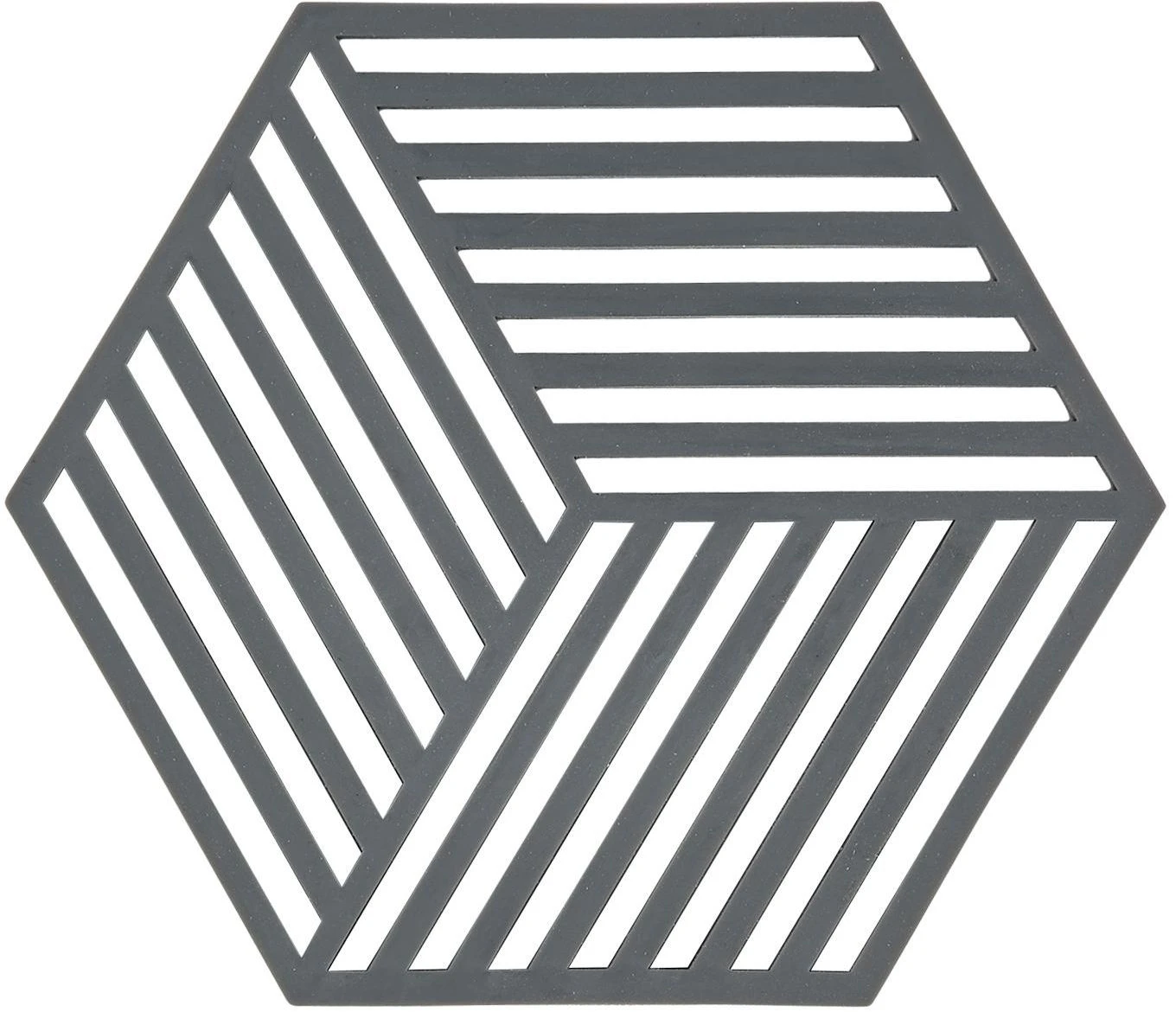 Zone Denmark Pannenonderzetter Hexagon - Cool Grey - 16 x 14 cm Zone Denmark Pannenonderzetter Hexagon - Cool Grey - 16 X 14 Cm -Goedkope Keuken Benodigdheden 330137 high