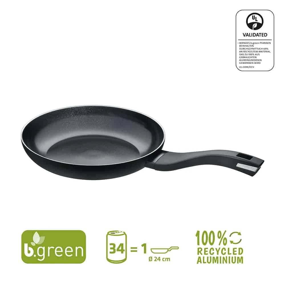 Berndes Koekenpan B.Green - ø 24 cm - standaard anti-aanbaklaag Berndes Koekenpan B.Green - ø 24 Cm - Standaard Anti-aanbaklaag -Goedkope Keuken Benodigdheden 34986 Product5B15D