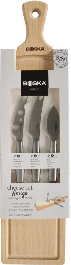 Boska Kaasset Amigo 35 X 11 Cm -Goedkope Keuken Benodigdheden 358208 Cheese Set Amigo Tapas