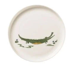 ASA Selection Kinderservies Kids Croco Krokodil 5-delig -Goedkope Keuken Benodigdheden 38951314 kindergeschirr krokodil teller tabletop