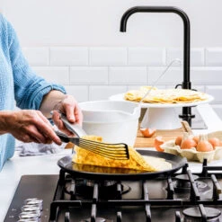 GreenPan Pannenkoekenpan Copenhagen - Zwart - ø 28 Cm - Keramische Anti-aanbaklaag -Goedkope Keuken Benodigdheden 3a18e4eff90d814e848cc32161d191601d04c272 6 Cop PancakeP 28cm CC003112 001 SpecialFeature5B15D