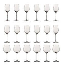 Schott Zwiesel Wijnglazen Fortissimo - Set 18 Delig - Witte En Rode Wijnglazen & Gin Tonic Glazen -Goedkope Keuken Benodigdheden 4001836085601 schott zwiesel fortissimo detail