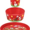 Koziol Kinderservies Connect Farm 3-Delig -Goedkope Keuken Benodigdheden 4002942547274