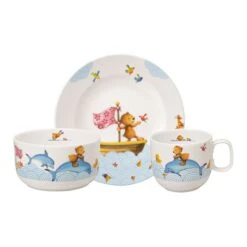 Villeroy & Boch Kinderservies Happy As A Bear - 3-delig 3 Villeroy & Boch Kinderservies Happy As A Bear - 3-delig -Goedkope Keuken Benodigdheden 4003686418288