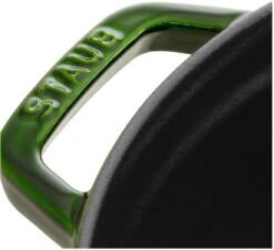 Staub Braadpan / Cocotte - Basilicum - ø 28 Cm / 6.7 Liter -Goedkope Keuken Benodigdheden 40509 354 0 3 1