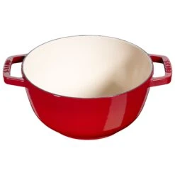 Staub Fondueset Kersenrood - ø 20 Cm / 2.36 Liter -Goedkope Keuken Benodigdheden 40511 975 0 8