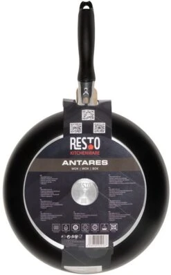 Resto Kitchenware Wokpan Antares - ø 28 Cm - Standaard Anti-aanbaklaag 8 Resto Kitchenware Wokpan Antares - ø 28 Cm - Standaard Anti-aanbaklaag -Goedkope Keuken Benodigdheden 4260709010137 1