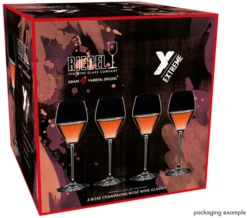 Riedel Champagne Glazen - 4 Stuks -Goedkope Keuken Benodigdheden 441100055 packaging EnZLBrpd