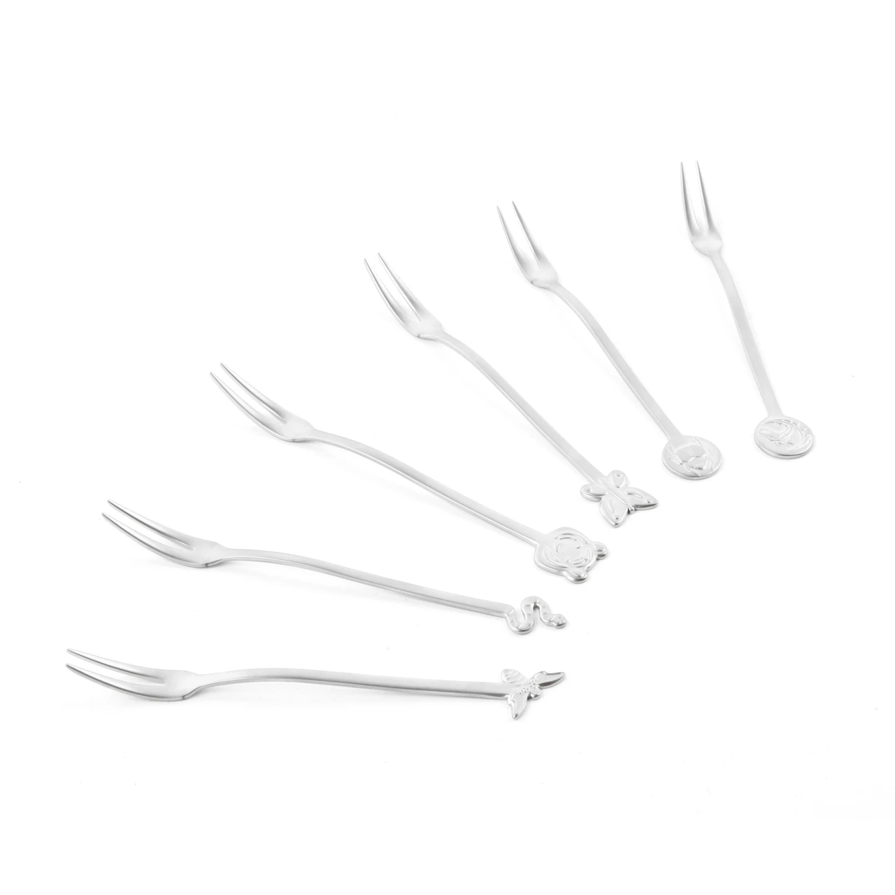 Sambonet Gebaksvorkjes Party Fashion Antique Zilver 6 Stuks Sambonet Gebaksvorkjes Party Fashion Antique Zilver 6 Stuks -Goedkope Keuken Benodigdheden 52649C52 Sfeer