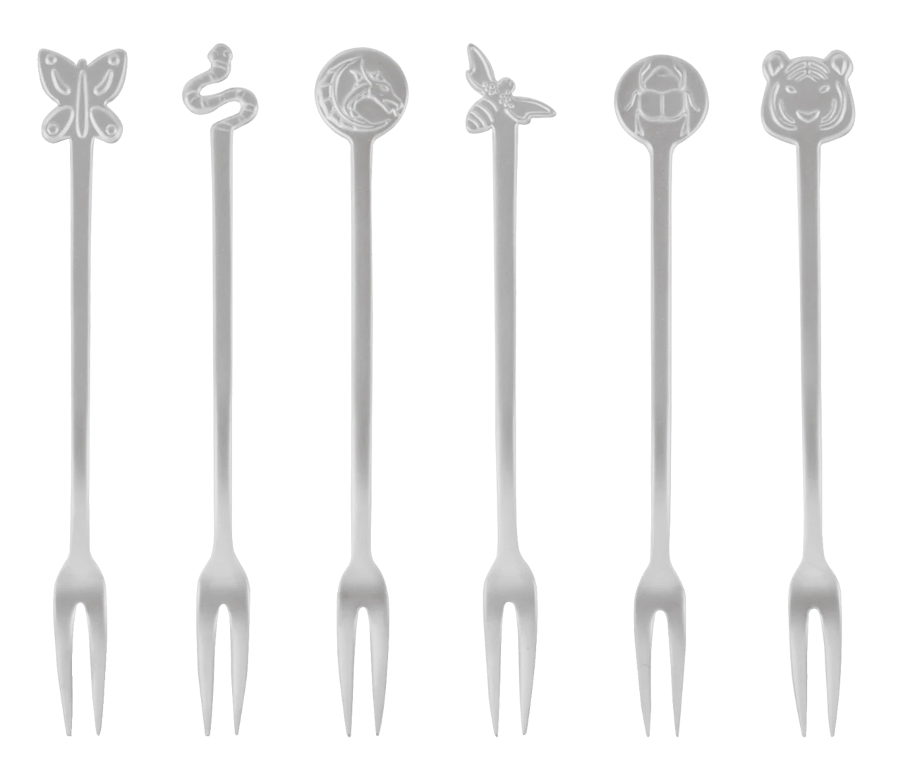 Sambonet Gebaksvorkjes Party Fashion Antique Zilver 6 Stuks Sambonet Gebaksvorkjes Party Fashion Antique Zilver 6 Stuks -Goedkope Keuken Benodigdheden 52649C52