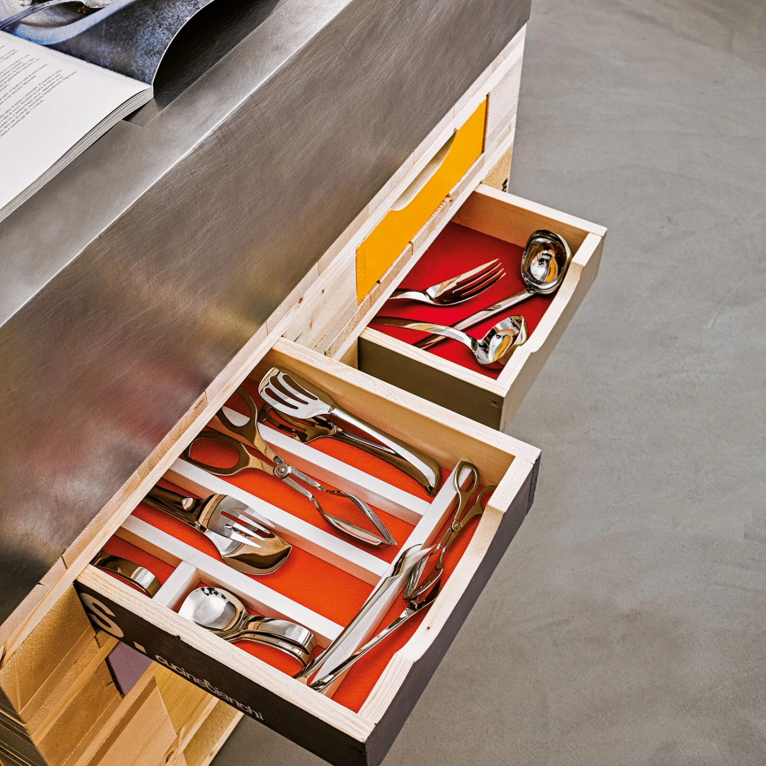 Sambonet Opscheplepel Living Zilver Sambonet Opscheplepel Living Zilver -Goedkope Keuken Benodigdheden 52750C16 amb01