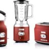 Westinghouse Retro Waterkoker + Broodrooster 2 Sleuven + Blender - Rood 2 Westinghouse Retro Waterkoker + Broodrooster 2 Sleuven + Blender - Rood -Goedkope Keuken Benodigdheden 550x334 1