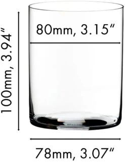 Riedel Whiskey Glazen Veloce - 2 Stuks -Goedkope Keuken Benodigdheden 633000002 dimensions 25kDvXMm