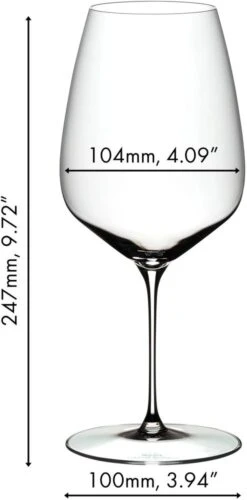 Riedel Rode Wijnglazen Veloce - Cabernet / Merlot - 6 Stuks -Goedkope Keuken Benodigdheden 633000098 dimensions 3Zk3tOiP 1