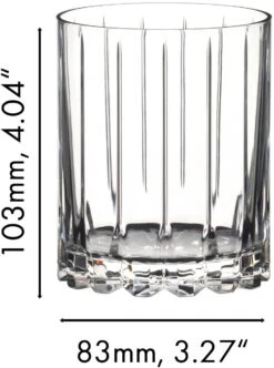 Riedel Whiskey Glazen Double Rocks - 2 Stuks -Goedkope Keuken Benodigdheden 641700007 dimensions 8HqQ67sn