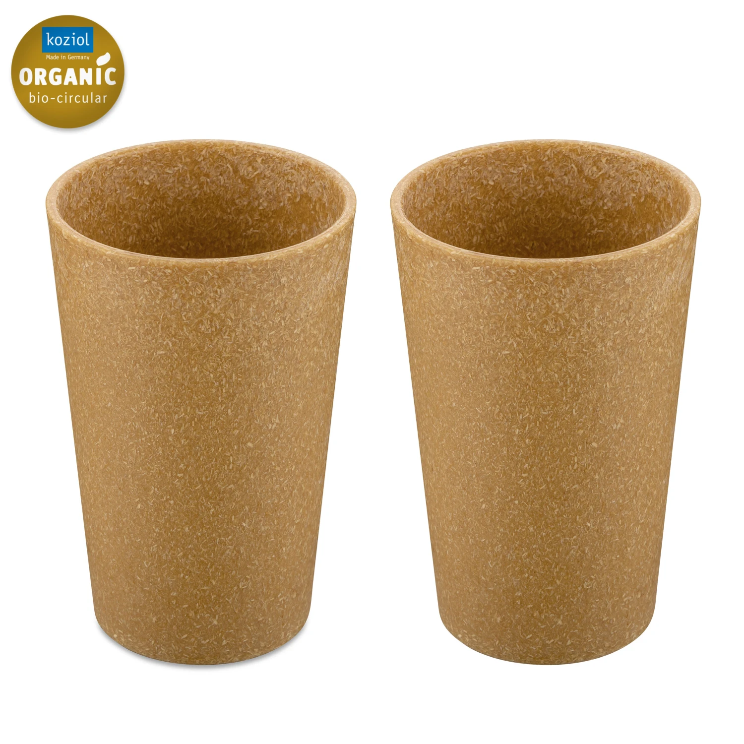 Koziol Bekers Connect Bruin 350 ml - 2 Stuks Koziol Bekers Connect Bruin 350 Ml - 2 Stuks -Goedkope Keuken Benodigdheden 7022702 bio circular scaled