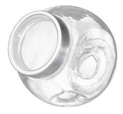 Sareva Voorraadpot / Snoeppot - Glas / RVS Deksel - 2.2 Liter -Goedkope Keuken Benodigdheden 7061118446343 1 1