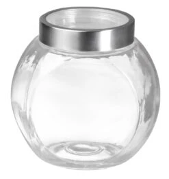 Sareva Voorraadpot / Snoeppot - Glas / RVS Deksel - 2.2 Liter -Goedkope Keuken Benodigdheden 7061118446343 3 1