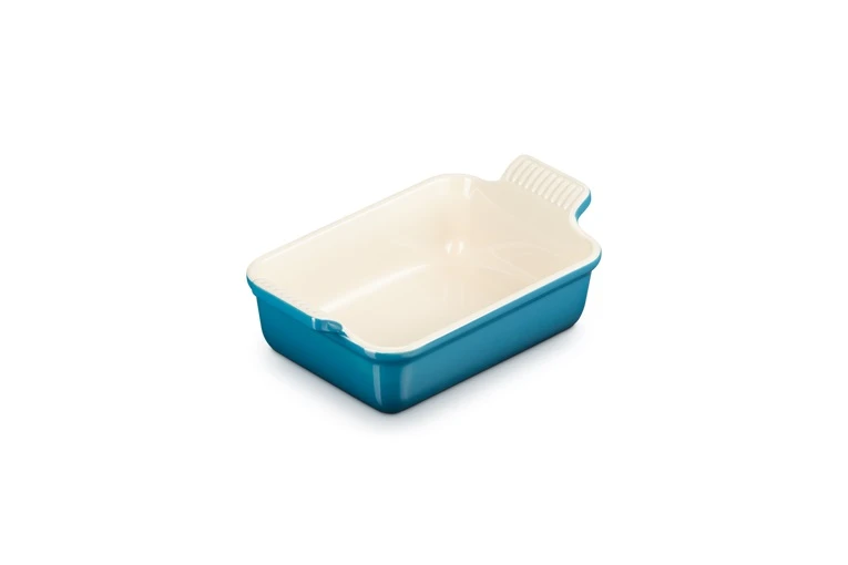 Le Creuset Ovenschaal Heritage - Deap Teal - 19 x 14 cm / 1.1 liter Le Creuset Ovenschaal Heritage - Deap Teal - 19 X 14 Cm / 1.1 Liter -Goedkope Keuken Benodigdheden 71102196420001 2