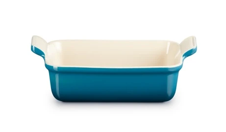 Le Creuset Ovenschaal Heritage - Deap Teal - 19 x 14 cm / 1.1 liter Le Creuset Ovenschaal Heritage - Deap Teal - 19 X 14 Cm / 1.1 Liter -Goedkope Keuken Benodigdheden 71102196420001