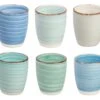 Studio Tavola Koffiekopjes Ocean Blue 160 Ml - 6 Stuks 1 Studio Tavola Koffiekopjes Ocean Blue 160 Ml - 6 Stuks -Goedkope Keuken Benodigdheden 712442745570