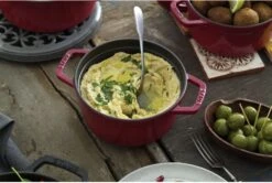 Staub Braadpan / Cocotte - Kersenrood - ø 22 Cm / 2.6 Liter -Goedkope Keuken Benodigdheden 750036231 1