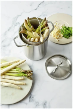 Demeyere Aspergepan / Pastapan Specialties 3 - ø 16 Cm / 4.5 Liter -Goedkope Keuken Benodigdheden 750065453