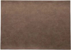 ASA Selection Placemat - Vegan Leather - Nougat - 46 X 33 Cm