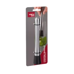 Vacu Vin Cocktailstamper - Zilver - 18.5 Cm 4 Vacu Vin Cocktailstamper - Zilver - 18.5 Cm -Goedkope Keuken Benodigdheden 78545606 Cocktail Muddler Pack